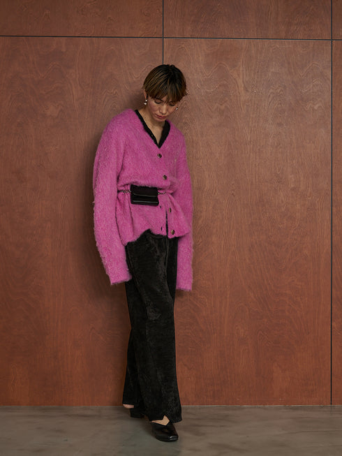 【 予約:11月中旬 】ALPACA MIX CARDIGAN /Y254-91122